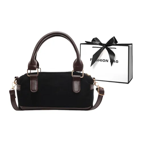 LETOO PU One Shoulder Crossbody Pillow Bag Boston Handbag Matte Bag Regular Women's Black/Brown/Khaki/Burgundy
