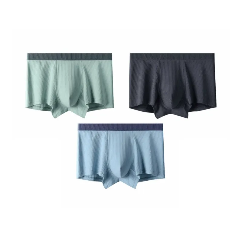 Qiao Ni Tong Underpants Men's 3 Pack-4