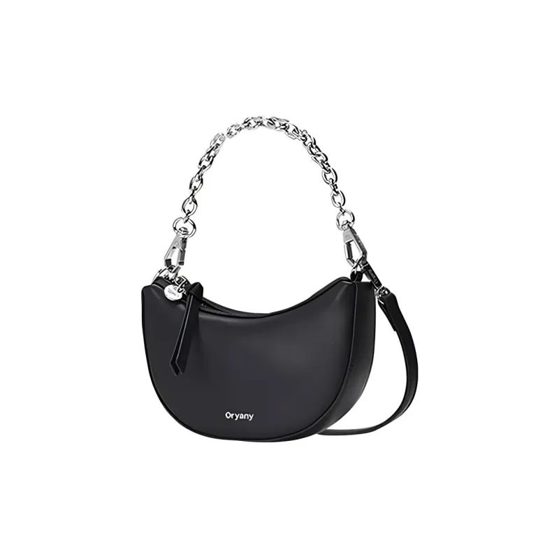 ORYANY Leather Handbag Shoulder Bag Crossbody Bag Regular Women's Black-0
