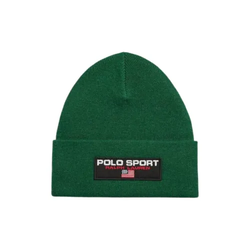 Polo Ralph Lauren Acrylic Beanies Men's Green