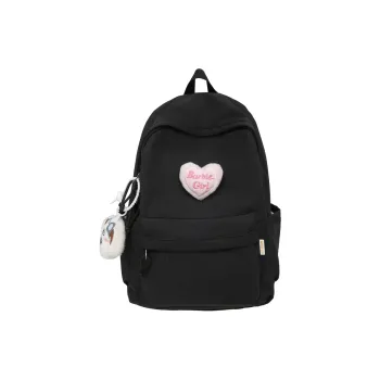 Travel Nylon Backpack Regular Unisex Black/Green/Blue/White/Purple/Pink