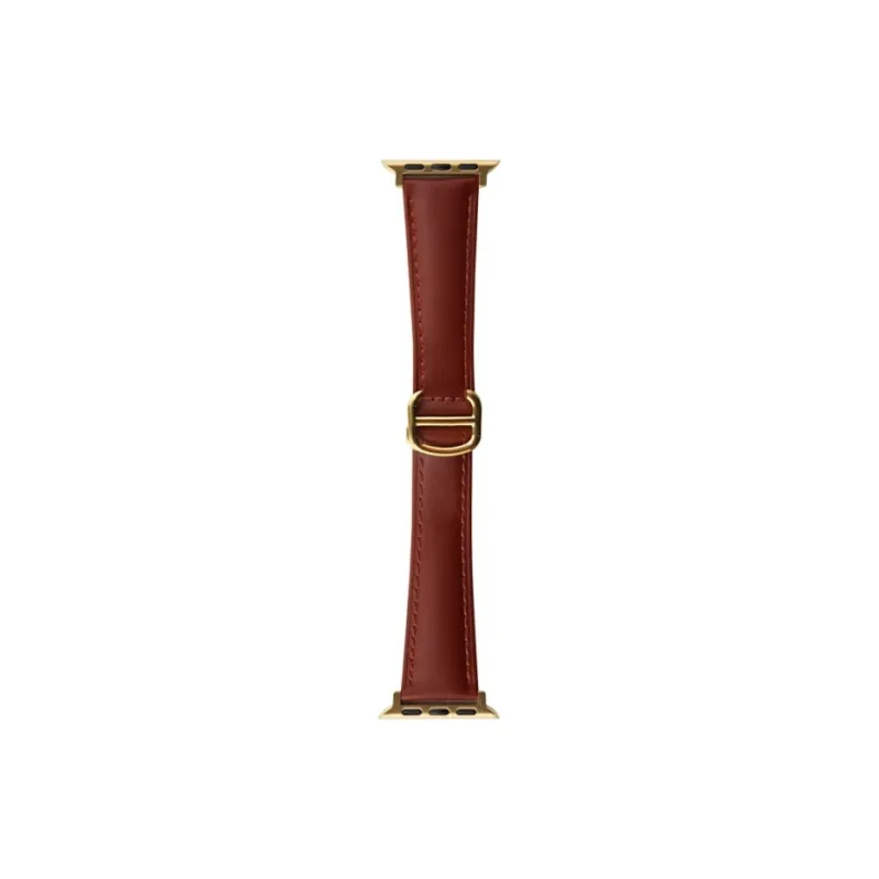 CHRROTA Watch Band Apple Compatibility Cowhide Leather Material-12