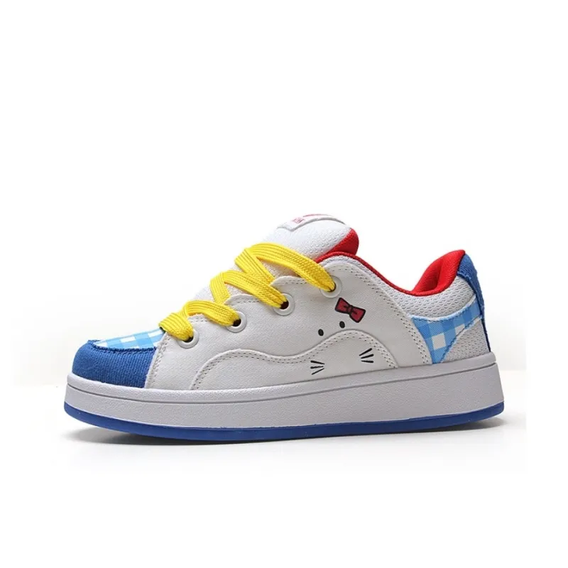 XIANGSU Anti Slip Wear Resistant Low Top Skateboard Shoes Women's-21