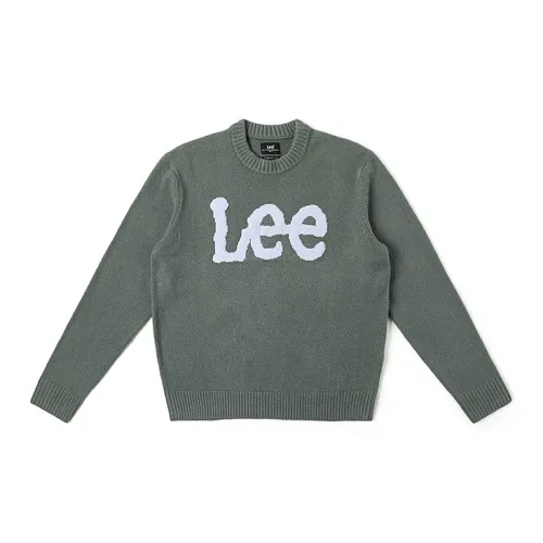 Lee FW24 Sweater Men's Blue Gray