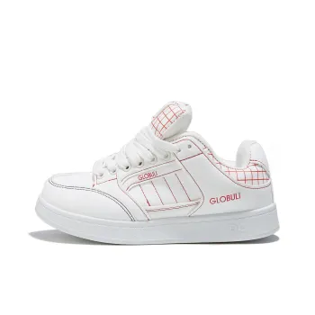 VICTORIA&VERA Low Top Skateboard Shoes Women's White Rainbow