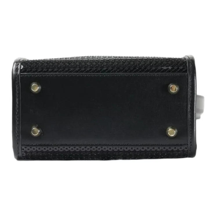 Furla Leather Shoulder Bag, Crossbody Bag, Handbag Mini Women's Black-3