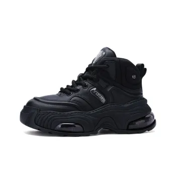 U7 High Top Chunky Sneakers Men's Black