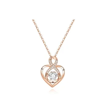 P&N S925 Silver Necklaces Women's