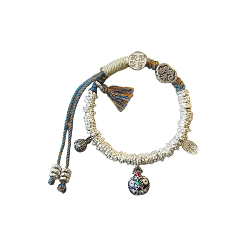 VIVIWELL Copper Alloy Woven Hand Rope Unisex-1