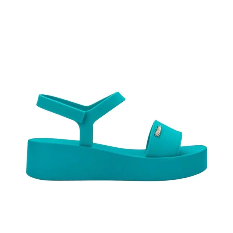 MELISSA Sun Laguna Platform Strap Sandals Women's Blue-1