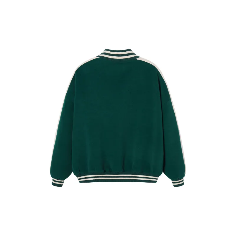 Mmlg Baseball Jacket Unisex Green-1