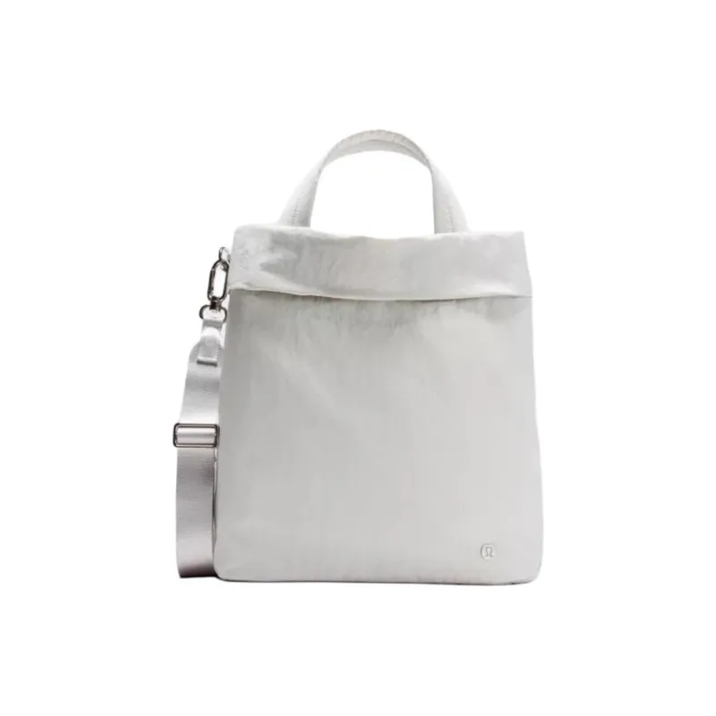 Lululemon Recycled Polyester Shoulder Bag Crossbody Bag Handbag Regular Unisex Steam Color-0