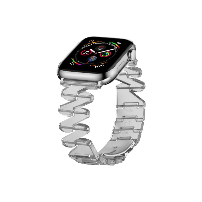 CHRROTA Watch Band Apple Compatibility Resin Material-0
