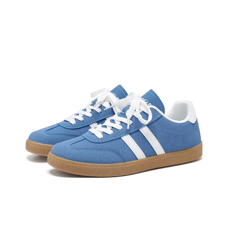 WARRIOR Skateboard Shoes Unisex Low Top Dusty Blue-0