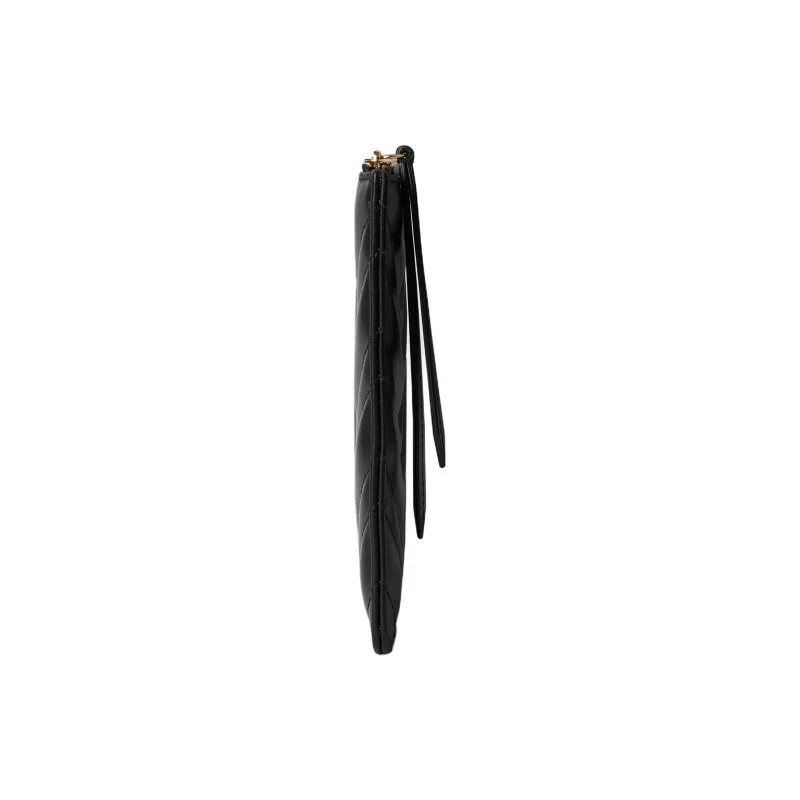 GUCCI GG Marmont Leather Clutch Trumpets Women's Black-2