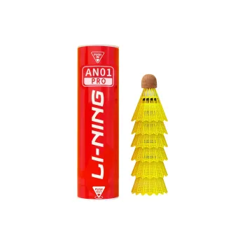 LiNing AN01PRO 6 Pack Nylon Indoor And Outdoor Shuttlecocks