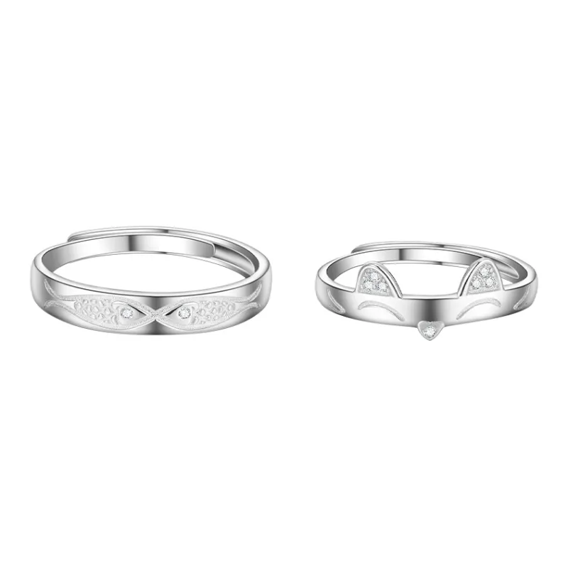 SOFTDORA S925 Silver Rings Unisex-1