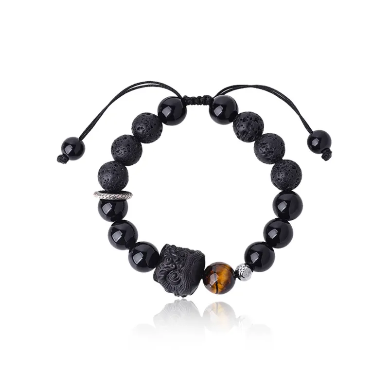 FOREVER MELODY Agate Bracelets Men's-0