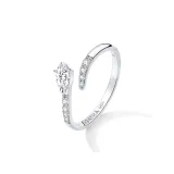Agatha S925 Silver/Zircon Rings Women's Silver