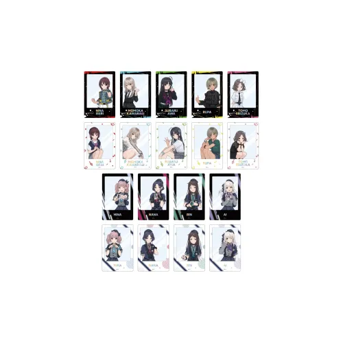 Animate GIRLS BAND CRY Paper Clip Photo Cards