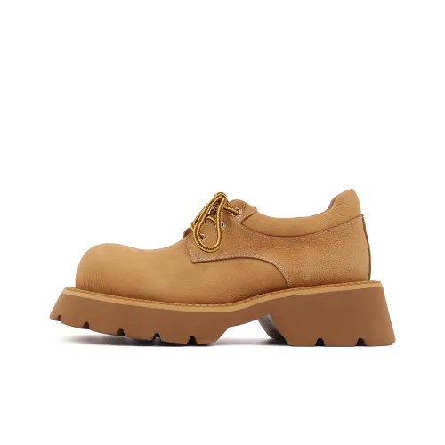 NOT DETAILED Low Top Casual Shoes Women's Yellow