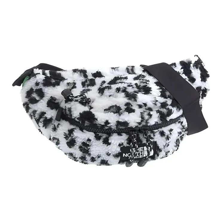 THE NORTH FACE Polyester Crossbody Bag Sling Bag Fanny Pack Regular Unisex Black/White-1