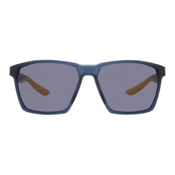Nike Plastic Irregular Shape Sunglasses Unisex Blue