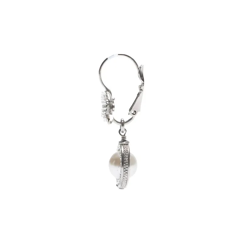 CHANEL 2018 Cc Drop Earrings-1
