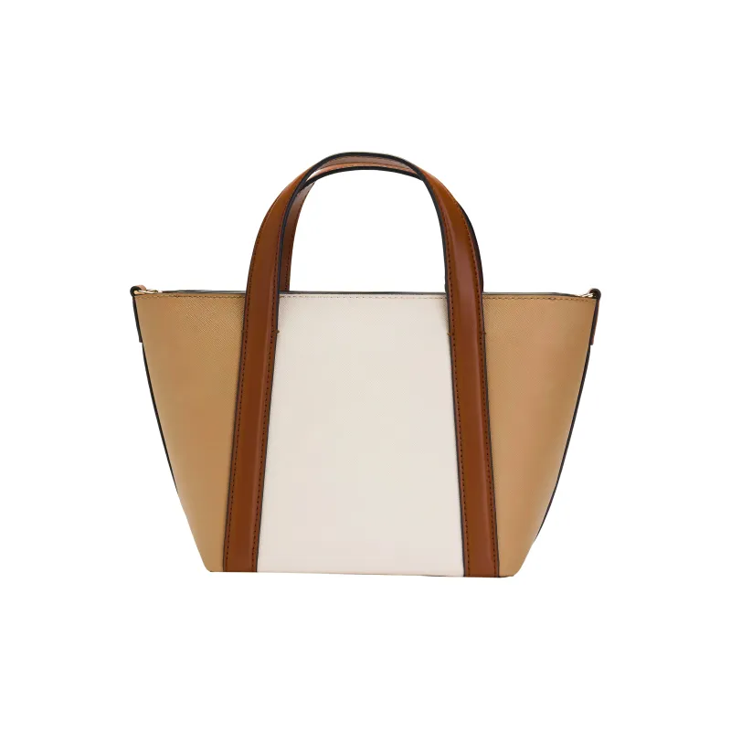 MICHAEL KORS Coated Canvas Tote Bag Shopping Bag Shoulder Bag Crossbody Bag Handbag Small Size Women's Camel-2