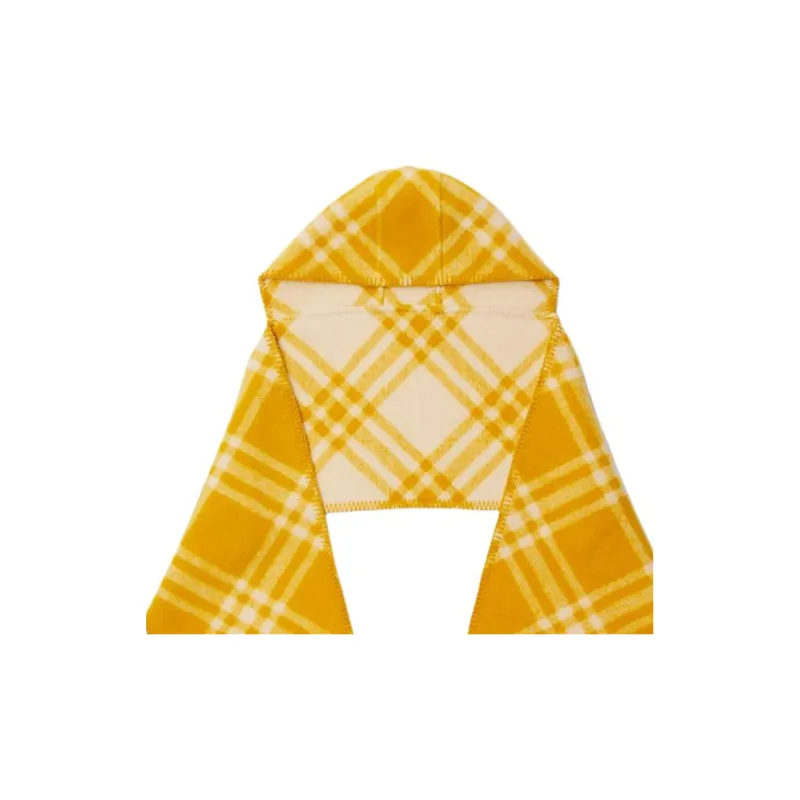 Burberry Wool Shawls Women's Yellow-1