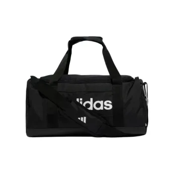 Adidas Polyester Canvas Bag, Portable Gym Bag Small Size Unisex Black