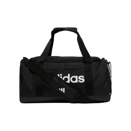 Adidas Polyester Canvas Bag, Portable Gym Bag Small Size Unisex Black