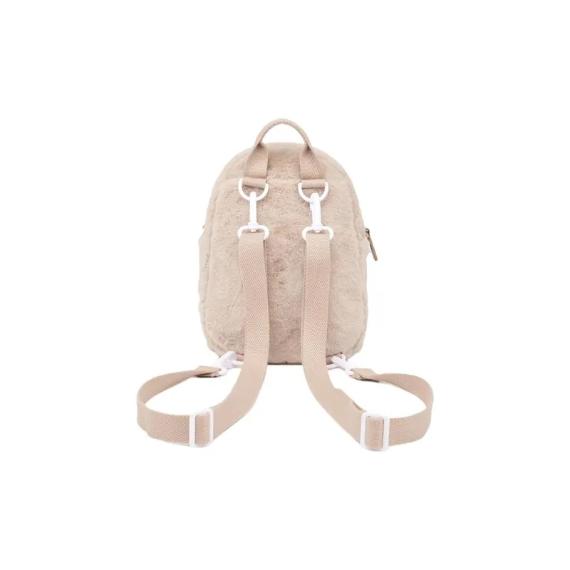 Dickies Polyester Backpack Small Size Women's Milk Tea Beige-1