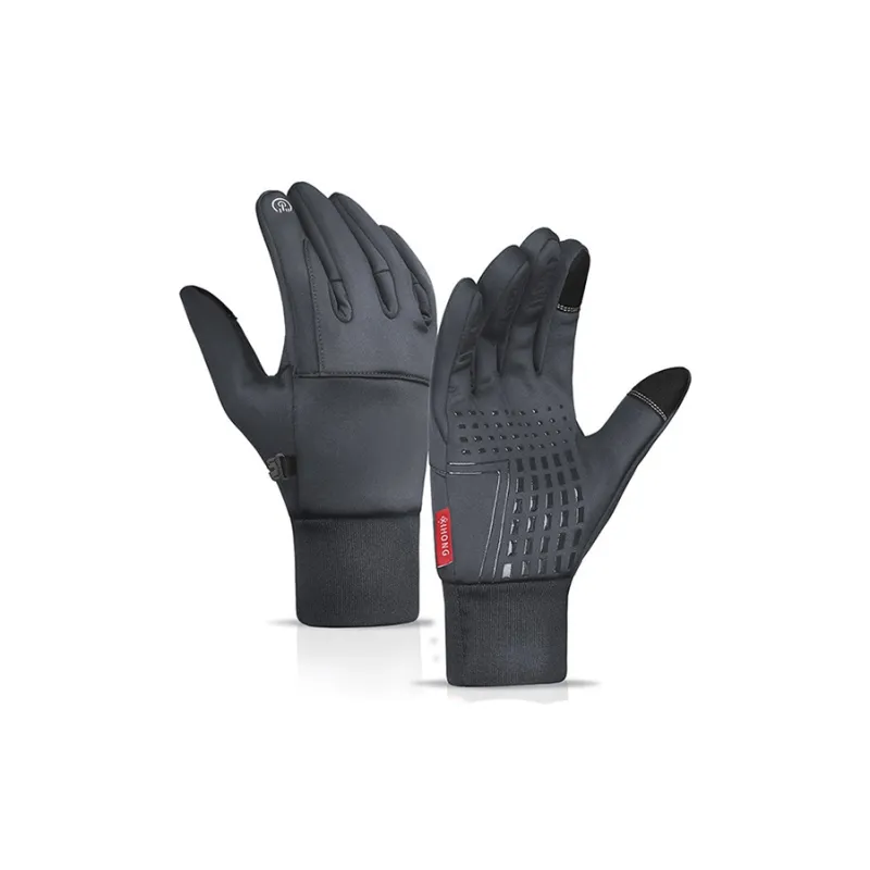 Yamaichi Maru Brocade Silicone Knit Gloves Unisex-2