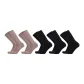 Khaki 2+Black 3 (Shopping Bag Included)
