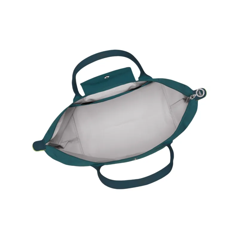 LONGCHAMP Le Pliage Green Polyamide One Shoulder Handbag Tubas Women's Peacock Blue-3