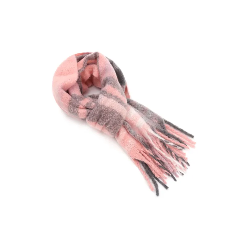 KENMO Polyester Knit Scarves Unisex-3