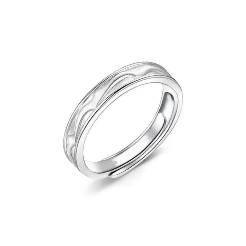 Inkopper 925 Sterling Silver Rings Unisex-0