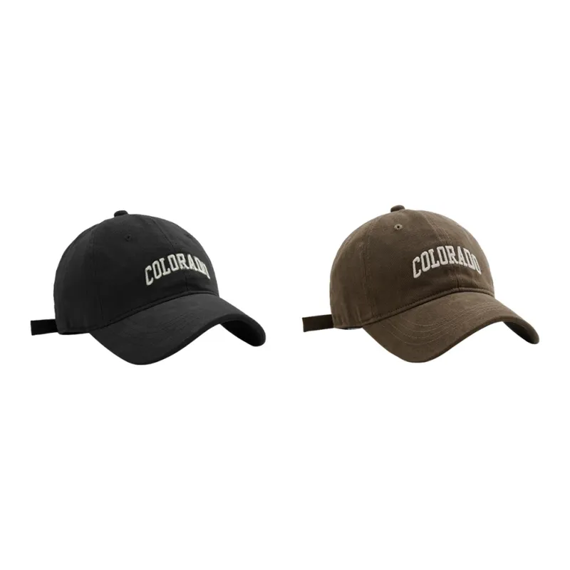 Ai Jiawei Cotton Baseball Caps Unisex Multicolor-31