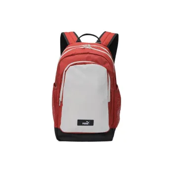 PUMA Polyester Backpack Medium Size Unisex Red & White