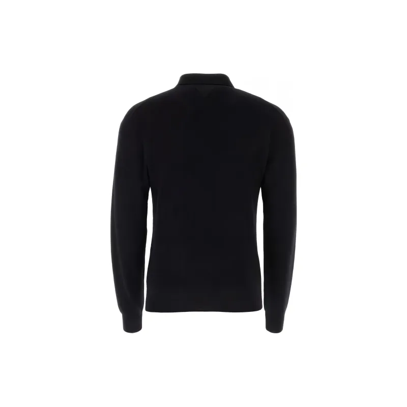 PRADA Long sleeve Cashmere Polo Shirt-1