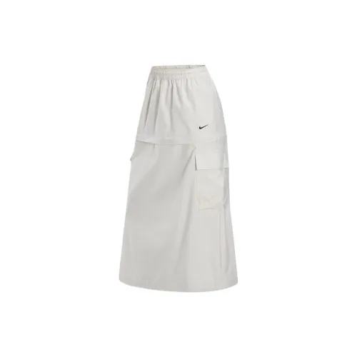 Nike Casual Long Skirts Women's White