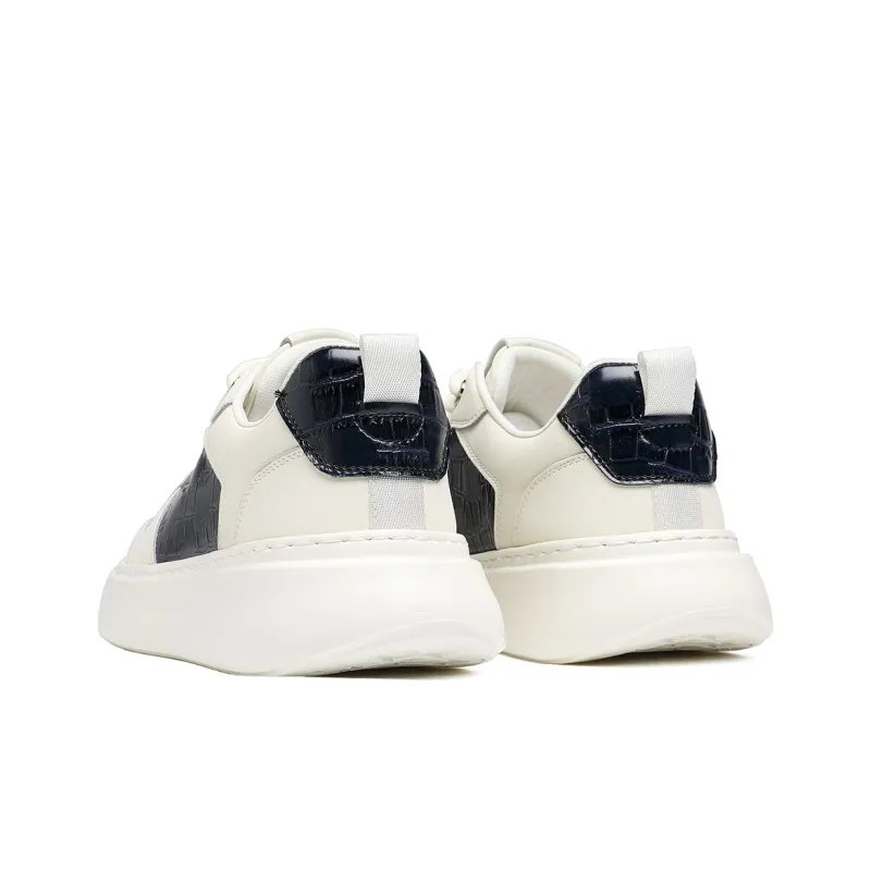 MILLIE'S Cushioning, Wear Resistant Low Top Casual Shoes Men's White Black-4