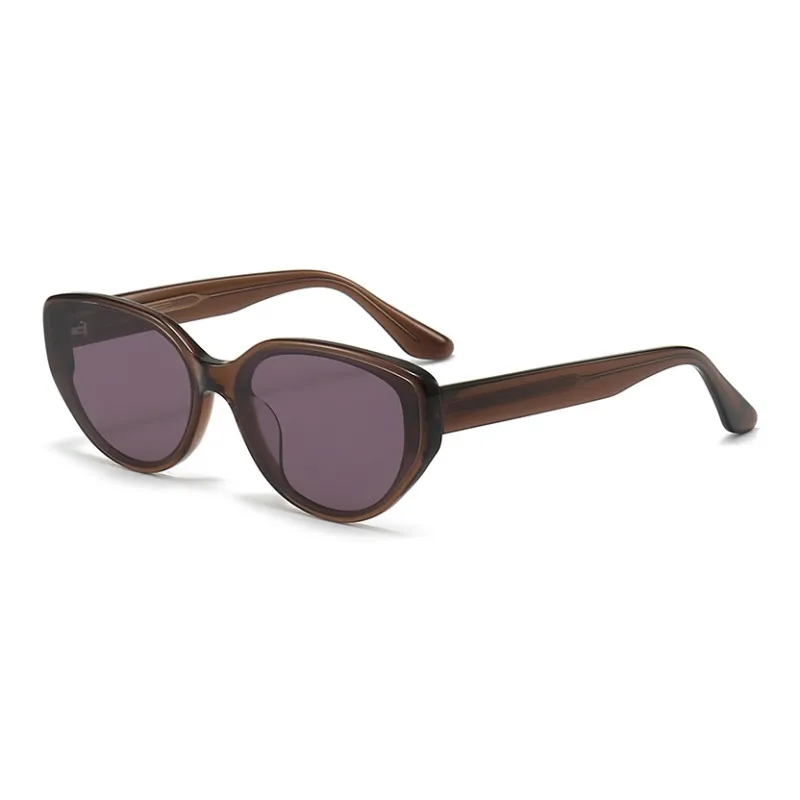 YAWEIKA Plate Frame Irregular Shape Sunglasses Unisex-3
