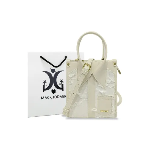 MACK JODAER Synthetic Leather Shoulder Bag Crossbody Bag Handbag Regular Women's Ecru