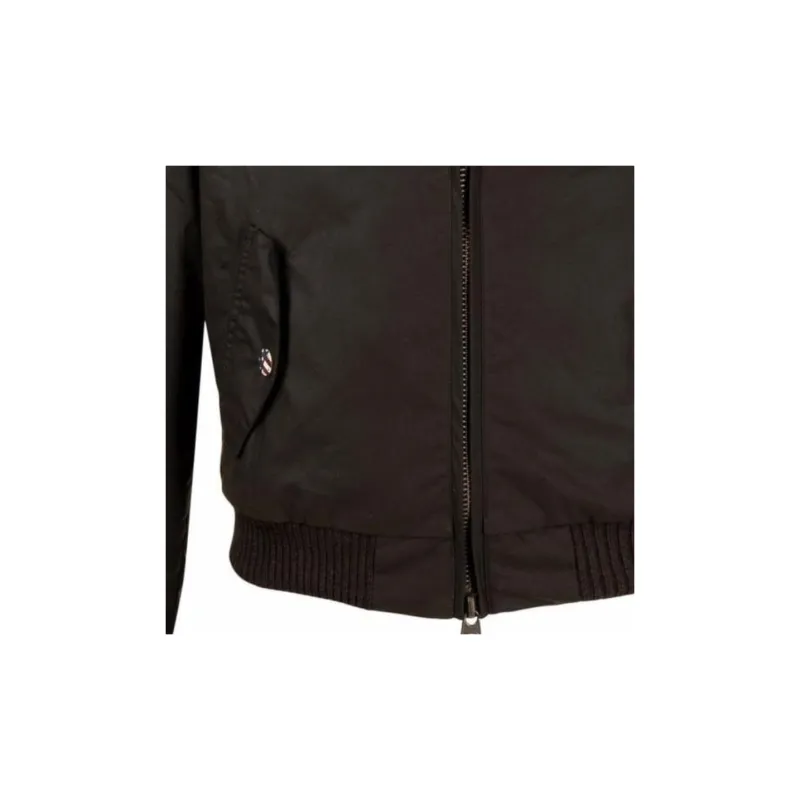 BARBOUR Funnel Neck Zip up Wax Jacket-5