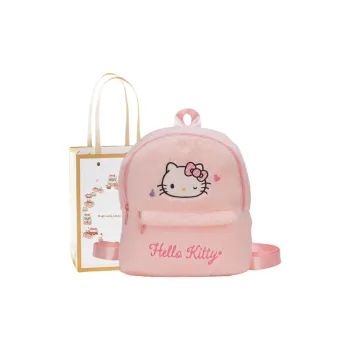 Sanrio Kulomi Polyester Backpack Medium Size Women's Multicolor