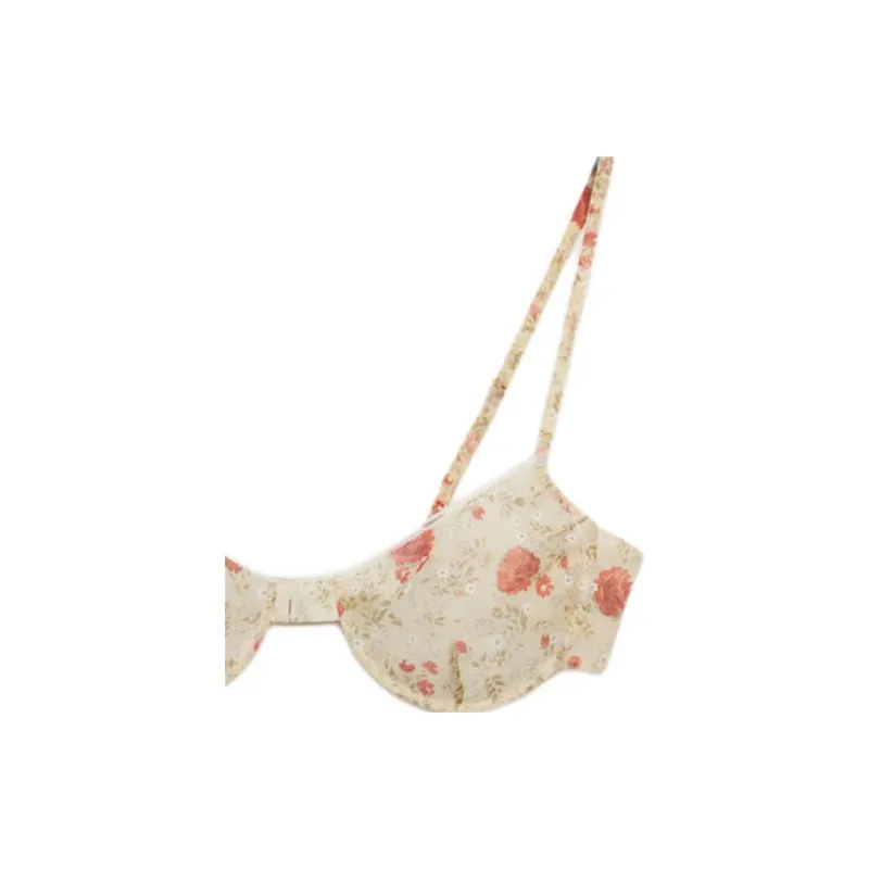PRADA Allover Floral Printed Bra-2