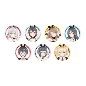 KADOKAWA Alya Sometimes Tells The Truth In Russian Under Her Seat Bunny Girl Ver. Complete 7 Styles Badges