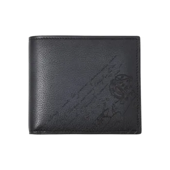 BERLUTI Leather Wallet Men's Blue